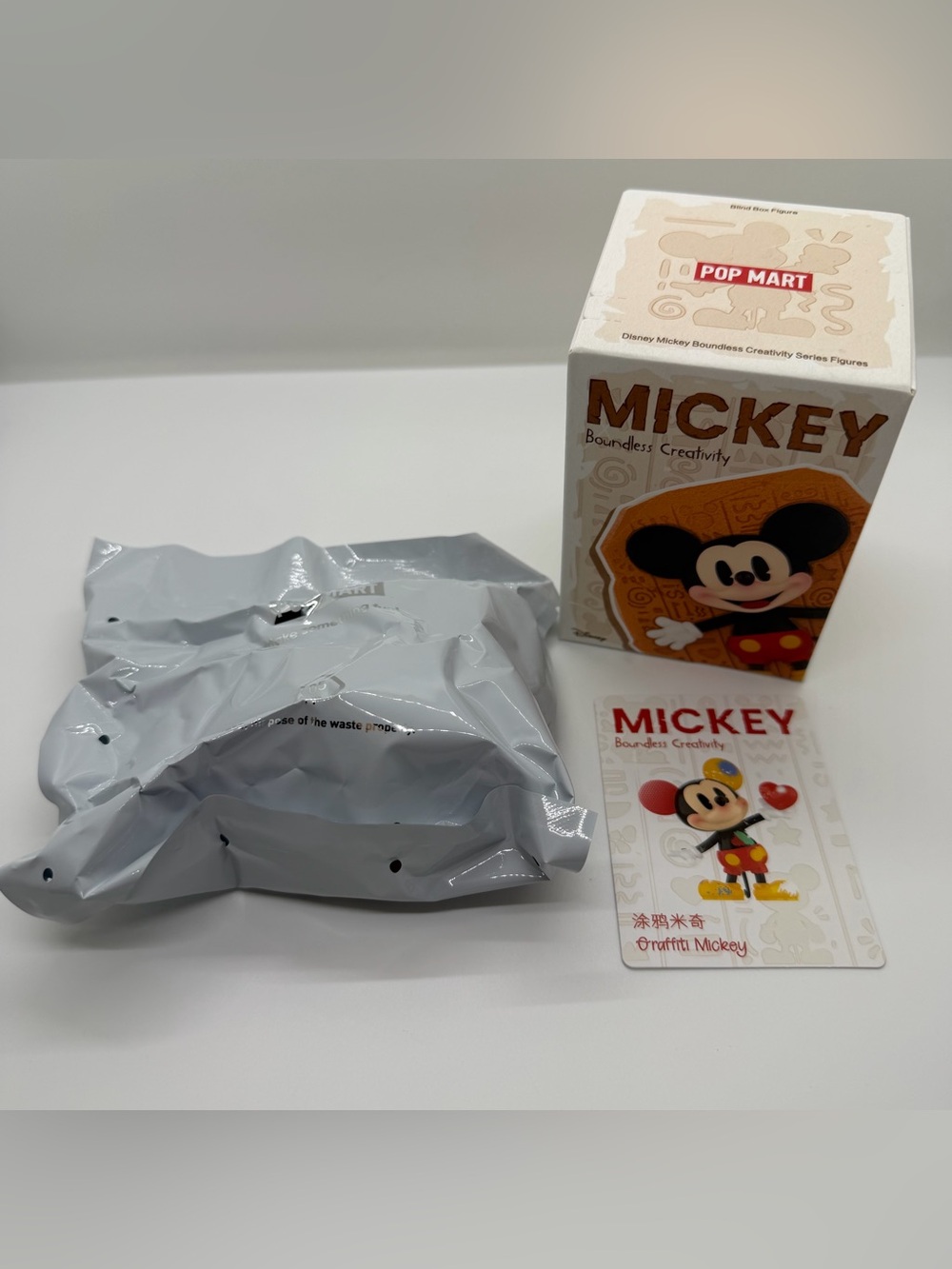 Pop Mart x Disney Mickey Boundless Confirmed Graffiti Mickey Figure - Picture 2 of 7